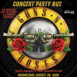 Guns & Roses Concert Shuttle Bus