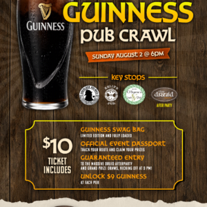 Downtown Guinness Pub Crawl